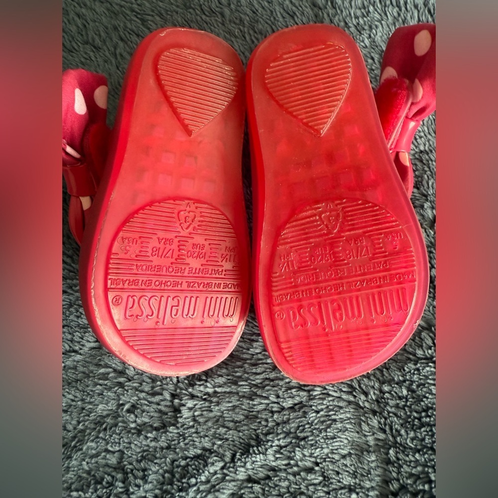 Mini Melissa mini mouse shoes size 5 - Picture 3 of 3